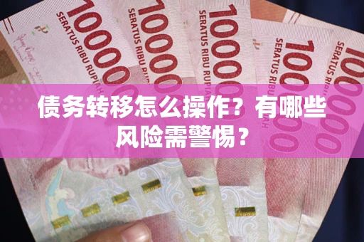 济南债务转移怎么操作？有哪些风险需警惕？