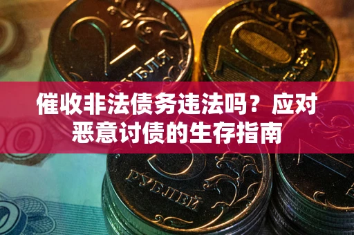济南催收非法债务违法吗？应对恶意讨债的生存指南