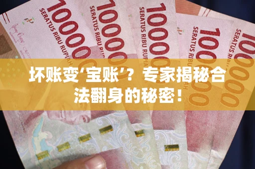 济南坏账变‘宝账’？专家揭秘合法翻身的秘密！