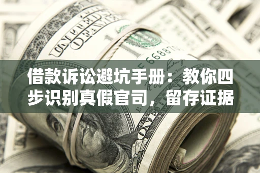 济南借款诉讼避坑手册：教你四步识别真假官司，留存证据不踩雷