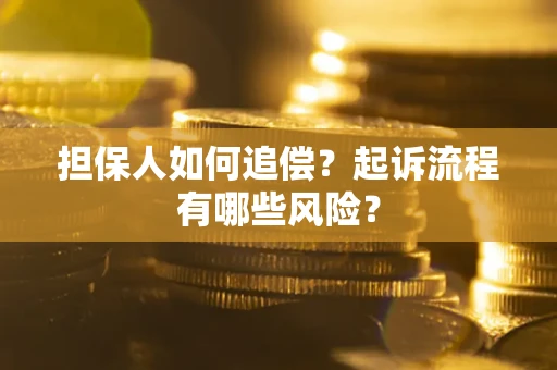 济南担保人如何追偿？起诉流程有哪些风险？