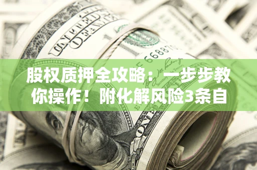 济南股权质押全攻略：一步步教你操作！附化解风险3条自救法则