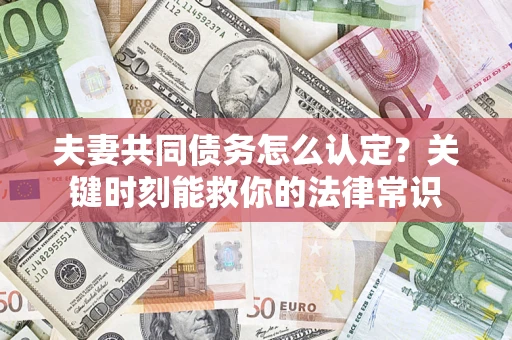 济南夫妻共同债务怎么认定？关键时刻能救你的法律常识