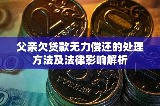 济南父亲欠贷款无力偿还的处理方法及法律影响解析