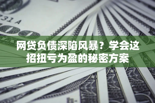 济南网贷负债深陷风暴？学会这招扭亏为盈的秘密方案